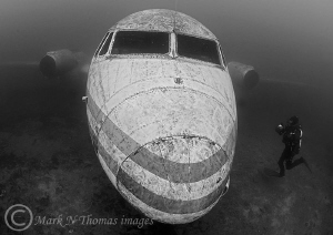 Plane. 
15mm fisheye. by Mark Thomas 